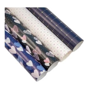 10 Rolls Gift Wrapping Paper Birthday Holiday Valentine's Day Wrapping Paper Random Pattern